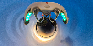 ricoh theta 360 spherical camera on dji phantom quadcopter